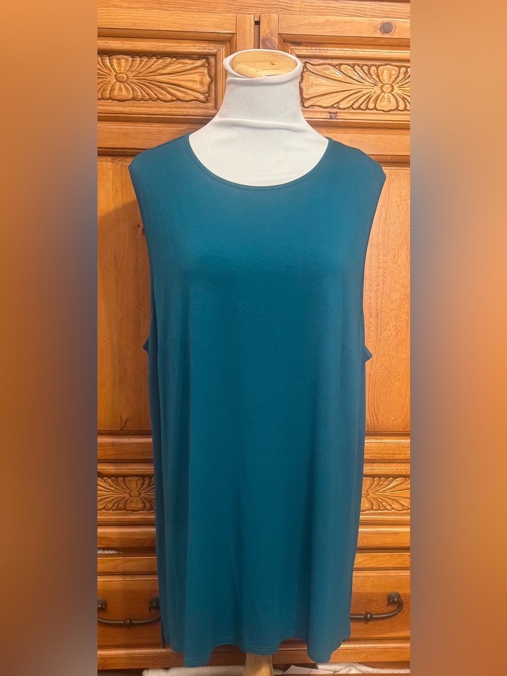 J. Jill Teal Tank Top Dress